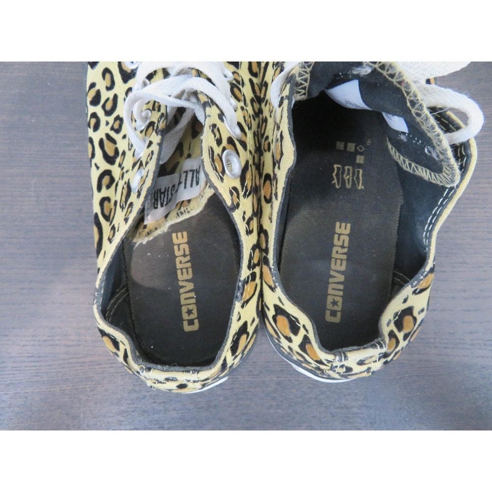 Converse Chuck Taylor All Star Shoes Womens 8 Brown Leopard Sneakers 131850F - Picture 6 of 10